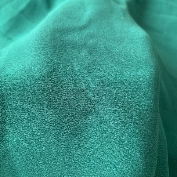 WHBM emerald green blouse - Picture 6 of 6